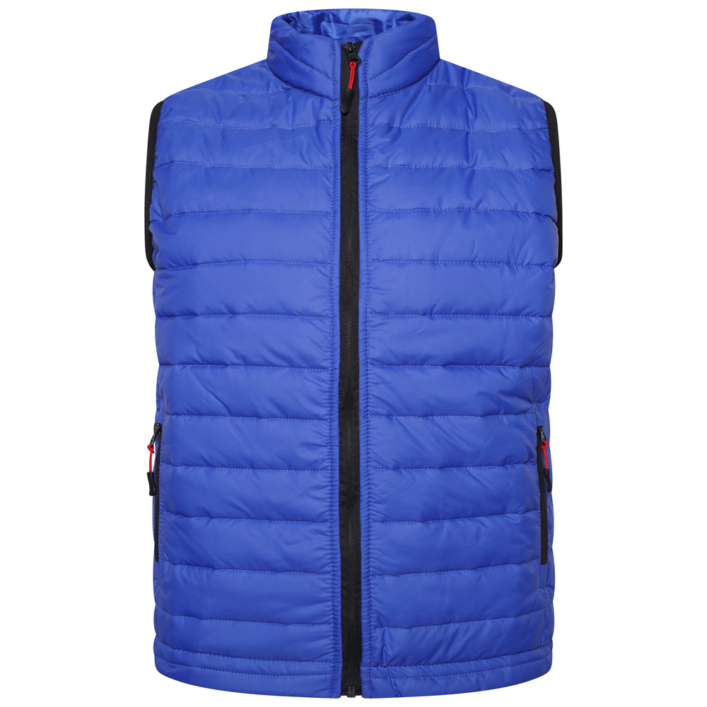 Zip Through Gillet (Royal Blue) Sizes Available - 2XL, 3XL, 4XL & 5XL